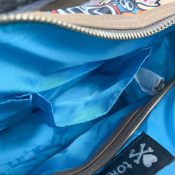 Tokidoki Food Buffet Bowler Bag Purse Vintage Rare Adios Donutella 2015 New - Picture 10 of 13